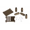Paper Shooter Set de 12 vainas y molde
