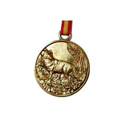 Medalla de homologacion de Lobo