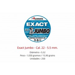 Balines Cometa Exact Jumbo cal. 5,5mm