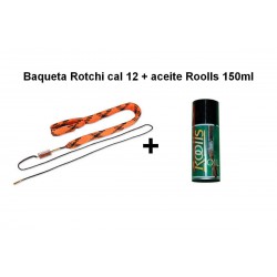 Baqueta Rotchi cal.12+Aceite Roolls