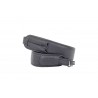 Correa Portafusil negra de piel Blaser