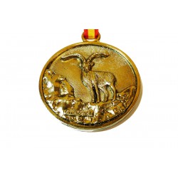 Medalla de homologacion de Cabra