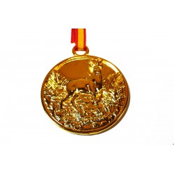 Medalla de homologacion de Corzo